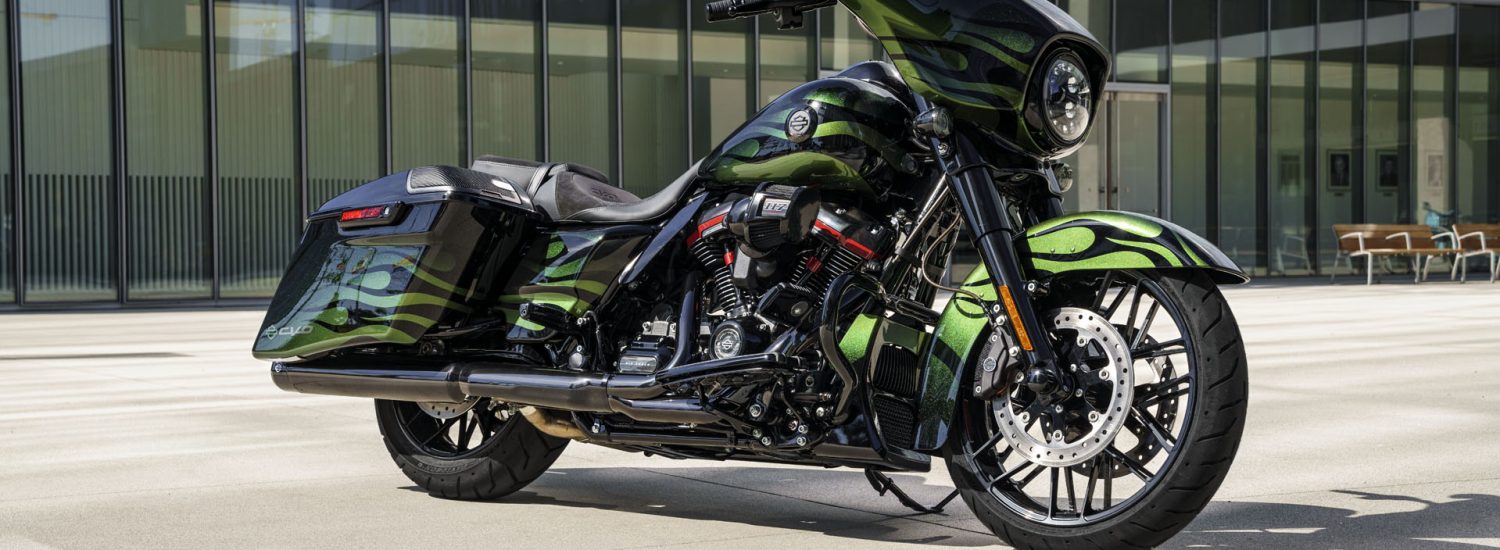 The 2022 CVO Street Glide has been given a standout paint job that'll be sure to catch everyones eye!