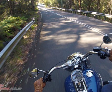 Fantastic riding position.